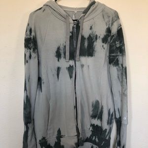 ALO Yoga Tie Dye Zip Up / “stellar jacket”